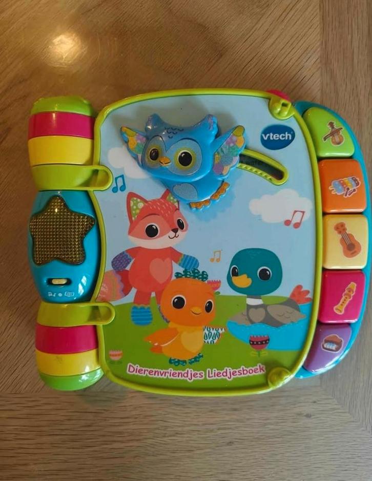 VTech dierenvriendjes liedjesboek, Kinderen en Baby's, Speelgoed | Vtech, Zo goed als nieuw, Ophalen of Verzenden