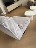 Draaifauteuil ribstof, Huis en Inrichting, Fauteuils, Ophalen, Gebruikt, 75 tot 100 cm, Stof