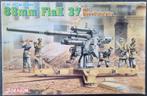 Dragon 1:35 6523 WWII German 88mm FlaK 37 mit Behelfslafette, Overige merken, 1:32 tot 1:50, Overige typen, Nieuw