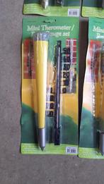 10x regenmeter met thermo meter set. NIEUW, ., Nieuw, Ophalen of Verzenden, .