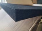Polyesterwol polywol zwart plaat brandwerend geluidsisolatie, Minder dan 4 cm, Overige materialen, Ophalen of Verzenden, Zo goed als nieuw