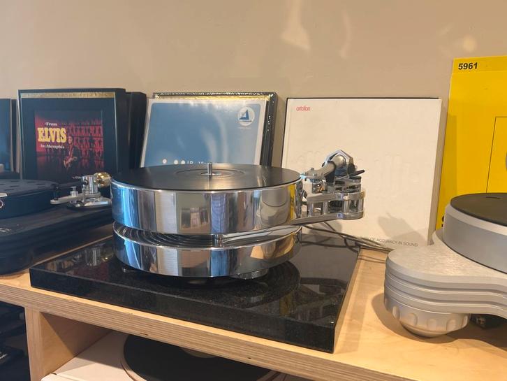 Transrotor Fat Bob S TMD Draaitafel met SME 3500 arm, Audio, Tv en Foto, Platenspelers, Zo goed als nieuw, Platenspeler, Overige merken