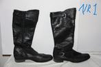 Dames Laarzen, zwart, hoog, (nr.1), Verzenden, Zo goed als nieuw, Zwart, Hoge laarzen