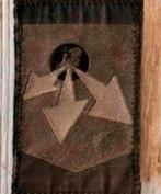 Landmacht Embleem-7  GVT - Velcro, Verzamelen, Militaria | Algemeen, Verzenden, Landmacht, Nederland, Embleem of Badge