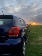 Volkswagen Polo 1.2 TDI 75PK 5D Bluemotion 2011 Blauw, Auto's, Volkswagen, Voorwielaandrijving, 74 pk, Zwart, 1199 cc