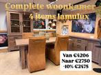 Nieuwe woonkamer set lamulux 4 items. Koopje!, Ophalen