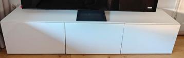 Zo goed als nieuw IKEA Besta TV meubel - afbeelding 2