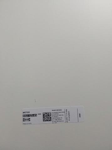 Metod kastplank 60x60 hogekast