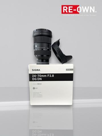 Sigma 24-70mm f/2.8 DG DN Art Sony FE (topstaat + doos) beschikbaar voor biedingen