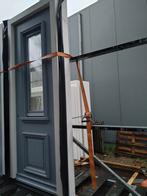 Kozijn met roostervoordeur, Doe-het-zelf en Verbouw, Deuren en Horren, 80 tot 100 cm, 215 cm of meer, Nieuw, Ophalen of Verzenden