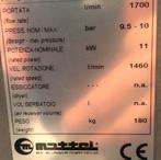 compressor Hydrovane Mattei, 100 liter of meer, Ophalen of Verzenden, 6 tot 10 bar, 800 liter/min of meer