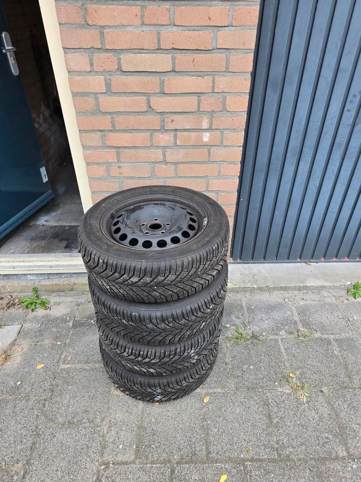 Winterset 205/55 R16 5x112 - Audi/Skoda/VW, Auto-onderdelen, Banden en Velgen, Banden en Velgen, Winterbanden, 16 inch, 205 mm