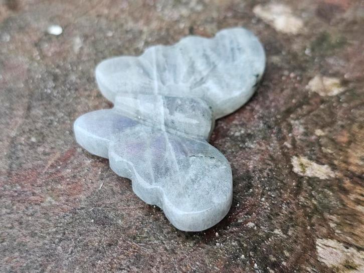 Labradoriet vlindertje, Verzamelen, Mineralen en Fossielen, Ophalen of Verzenden