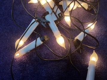 3 sets vintage Kerstverlichting kaarsjes kerst lamp kerstboo beschikbaar voor biedingen