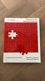 Statistics for the Behavioral Science Custom Edition, Boeken, Ophalen of Verzenden, Frederick J. Gravetter & Larry B. Wallnau