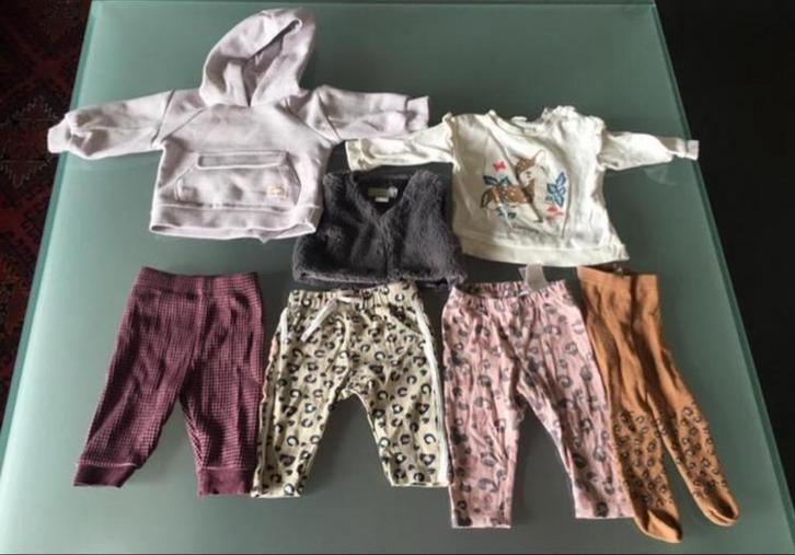 Babykleding verschillende mutsen broekjes rompertjes, Kinderen en Baby's, Babykleding | Maat 56, Zo goed als nieuw, Jongetje of Meisje