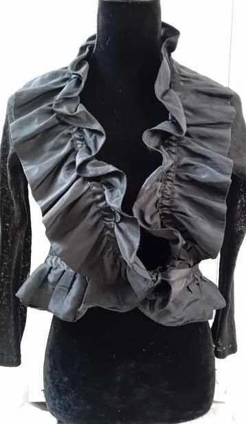 vestje,maat 38/40,top,vest,dames,zwart,truitje,vintage,chic beschikbaar voor biedingen