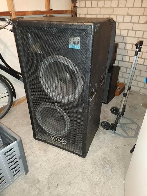 Basgitaar cab 215 500w, Muziek en Instrumenten, Versterkers | Keyboard, Monitor en PA, Gebruikt, Overige typen, 500 tot 1000 watt