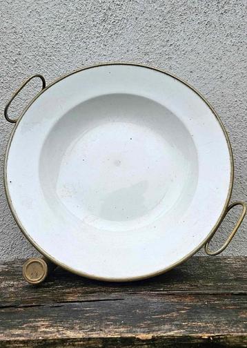 Antiek Warmwaterbord - Prachtig! beschikbaar voor biedingen