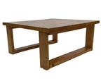 Vintage salontafel grenenhout minimalistisch jaren 70