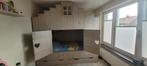 2x steigerhouten kinderbed meisje, tweeling  bedstee kasteel, Kinderen en Baby's, Kinderkamer | Bedden, Ophalen, 70 tot 85 cm