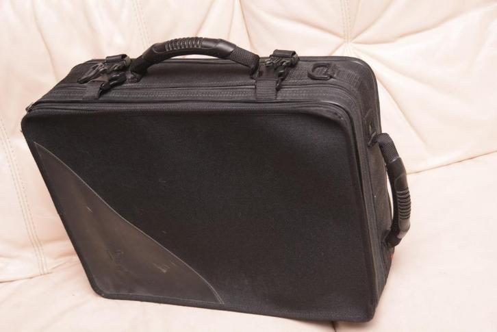 BAM Dubbele Koffer / Case - A+B Klarinet, Muziek en Instrumenten, Behuizingen en Koffers, Gebruikt, Klarinet, Flightcase, Ophalen of Verzenden