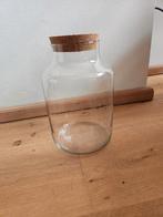 Glazen pot met led verlichting lampjes, Ophalen, Nieuw