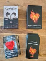 2x Liefde Orakel decks - Liefdesboodschappen & Situatie, Boeken, Ophalen of Verzenden, Zo goed als nieuw, Tarot of Kaarten leggen