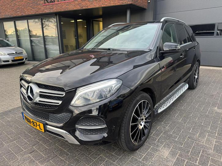 Mercedes-Benz GLE 350 D 4MATIC GRIJS KENTEKEN LUCHTVERING TR, Auto's, Bestelauto's, Bedrijf, Te koop, Airconditioning, Boordcomputer