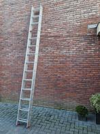 2 delige uitschuifbare ladder., Doe-het-zelf en Verbouw, Ladders en Trappen, Ophalen, Gebruikt, Ladder, Opvouwbaar of Inschuifbaar