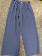 H&M Blauwe Wijde Pijpen Broek - Maat M, Kleding | Dames, Broeken en Pantalons, Maat 38/40 (M), Blauw, Ophalen of Verzenden, Zo goed als nieuw
