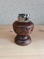 Vintage Houten Tafel Aansteker, Antiek en Kunst, Antiek | Overige Antiek, Ophalen of Verzenden