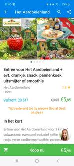 5 vouchers Aardbeienland, Drie personen of meer