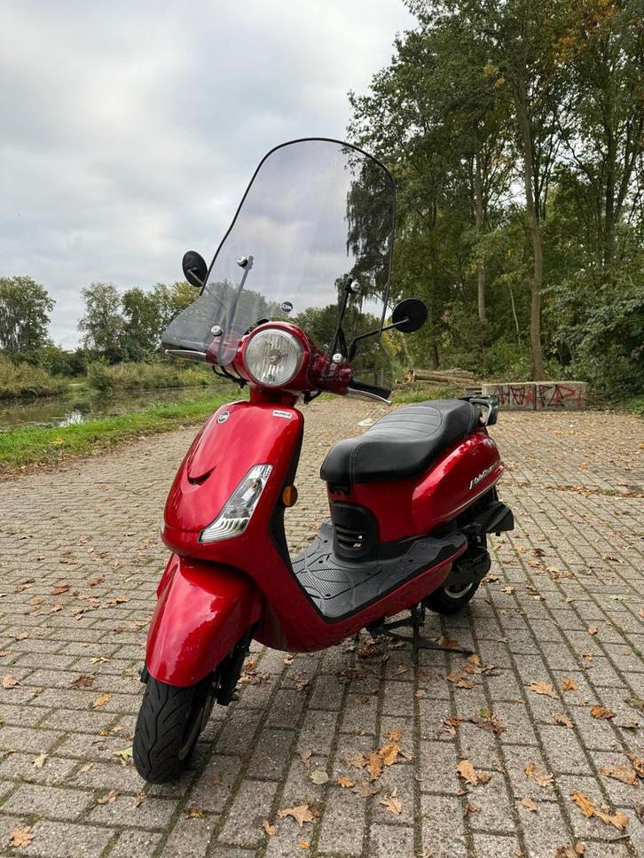 SYM Fiddle II 50S, Fietsen en Brommers, Scooters | SYM, Gebruikt, Fiddle, Maximaal 45 km/u, Benzine, Ophalen