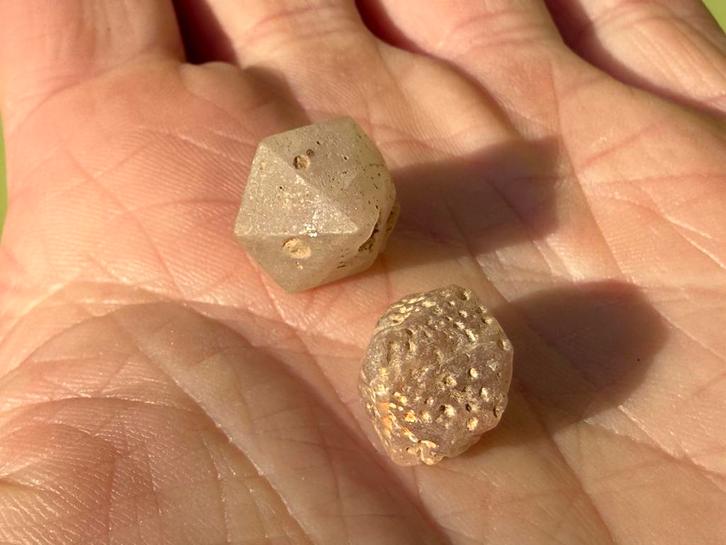 Bèta kwarts set mineralen, Verzamelen, Mineralen en Fossielen, Mineraal, Ophalen of Verzenden