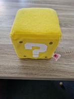 Pluche Nintendo vraagteken blok, Ophalen of Verzenden, Gebruikt