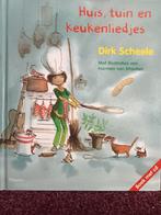 Dirk Scheele - Huis, tuin en keukenliedjes (boek + CD), Ophalen, Zo goed als nieuw, Dirk Scheele, Fictie algemeen