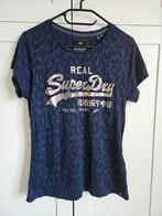 T-Shirt van SuperDry, Blauw, Zo goed als nieuw, Korte mouw, Ophalen