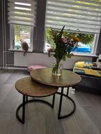 Salon tafel 2 set nieuw, Ophalen, Zo goed als nieuw, Rond, Minder dan 50 cm