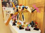 LEGO Ninjago Sora's Mech 71807 + 4 extra figuren, Ophalen of Verzenden, Zo goed als nieuw, Complete set, Lego