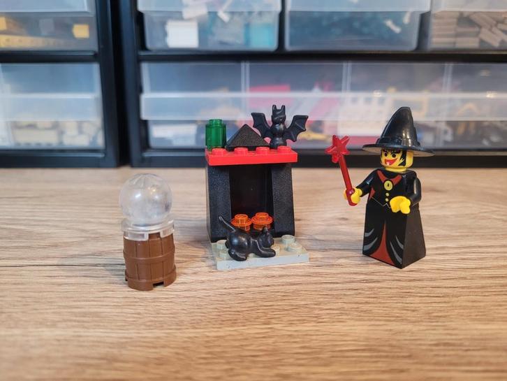 Lego 2872, Heks met openhaard, Kinderen en Baby's, Speelgoed | Duplo en Lego, Zo goed als nieuw, Lego, Complete set, Ophalen of Verzenden