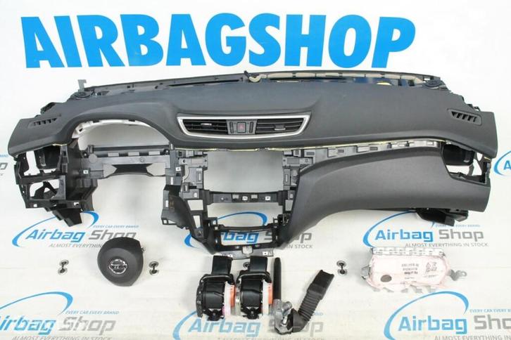 Airbag set - Dashboard Nissan Xtrail facelift (2013-heden), Auto-onderdelen, Dashboard en Schakelaars, Gebruikt, Ophalen of Verzenden