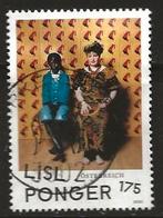 Oostenrijk 193, vrouw en pop, Verzenden, Gestempeld