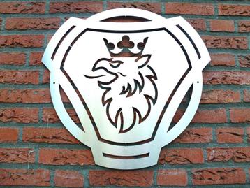 Scania / DAF / Volvo RVS logo *NIEUW* beschikbaar voor biedingen