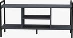 Tv Meubel -  Metaal met Hout - Antraciet-119x35x58 cm, Ophalen, Nieuw, 50 tot 100 cm, Minder dan 100 cm