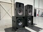 Martin Audio Blackline S18/F15 sub-top speakers, Ophalen of Verzenden, Gebruikt, 120 watt of meer