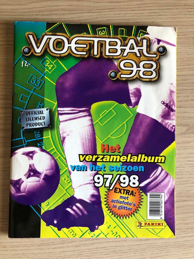 Panini Voetbal '98 95% compleet, Verzamelen, Sportartikelen en Voetbal, Ophalen of Verzenden, Overige typen