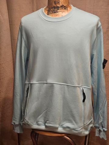 Hemelsblauwe Italiaanse Sweater Maat L beschikbaar voor biedingen