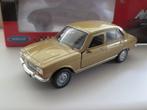 Welly Peugeot 504 brons, Hobby en Vrije tijd, Nieuw, Ophalen of Verzenden, Auto