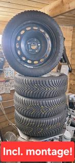 Set Vredestein winterbanden Leon Passat B6 B7 incl montage‼️, Auto-onderdelen, Banden en Velgen, Ophalen, Gebruikt, 16 inch, Banden en Velgen